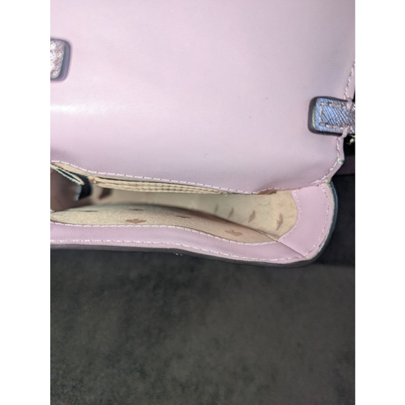 Kate Spade Lola North South Flap Phone Crossbody Bag Pink Glitter - Picture 6 of 16